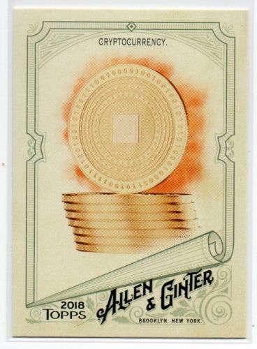 File:Topps - 2018 Allen & Ginter - 83 Cryptocurrency front.jpg