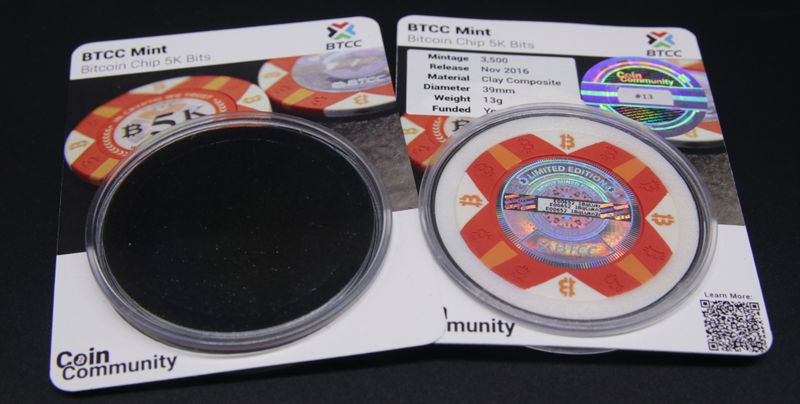 File:Coin.Community - Regular Coin Card - BTCC 5k Bits Chip Black front back.jpg