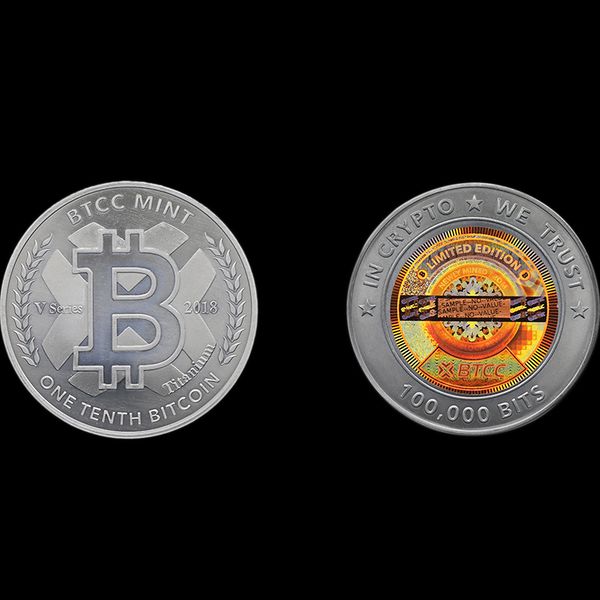 File:2018 V-series One Tenth Bitcoin-front&back.jpg